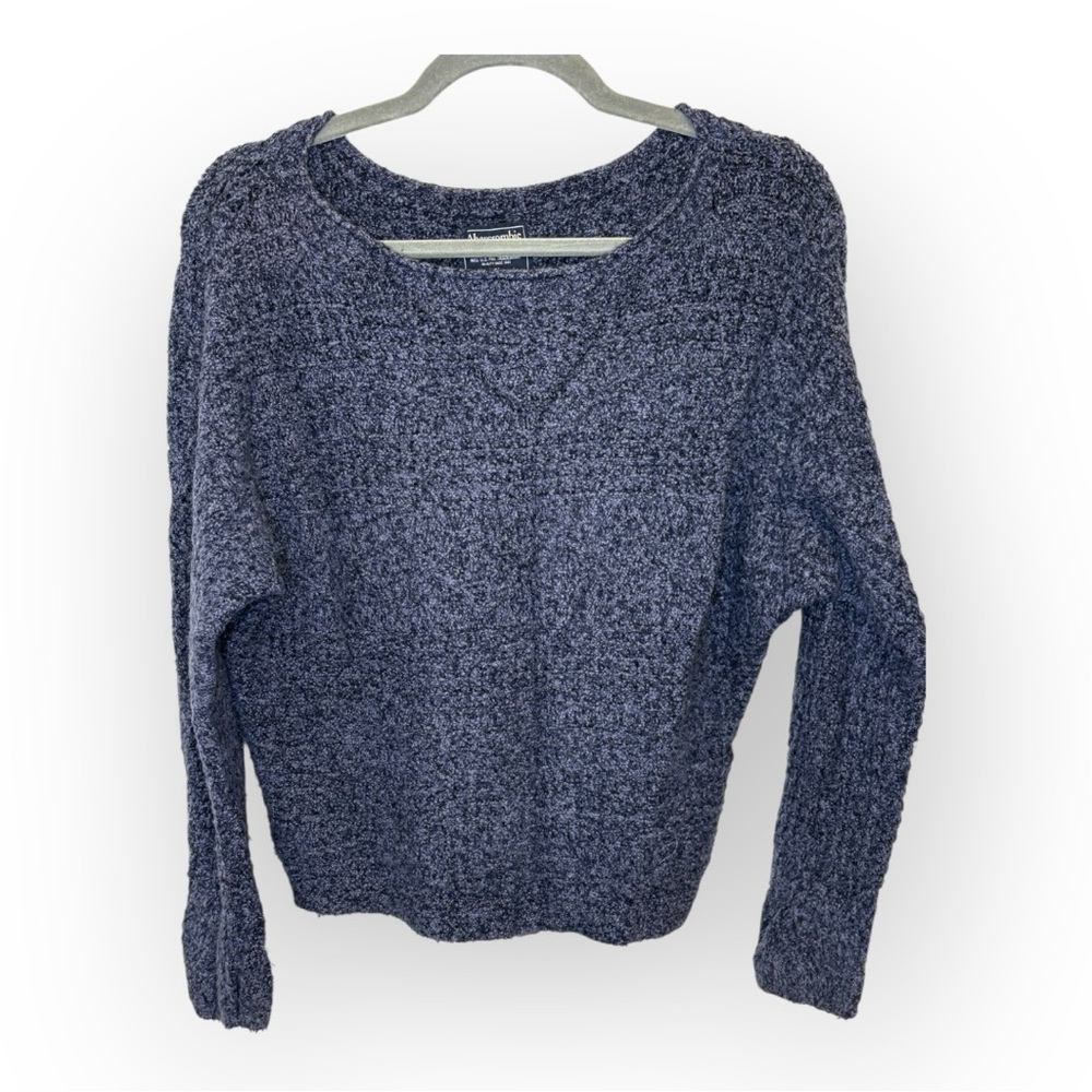 Abercrombie & Fitch Navy Blue Pullover Sweater Cozy Preppy Classic Medium